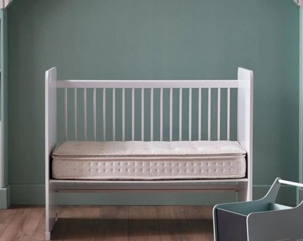 Bellona Natural Baby Dikdörtgen Pamuk 70x120 cm Anne Yanı Bebek Yatağı