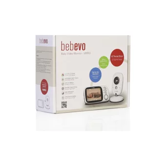 Bebevo VM903 Hareket Sensörlü Gece Görüşlü Dijital 3.2 inç Ekranlı Kablosuz Bebek Kamerası