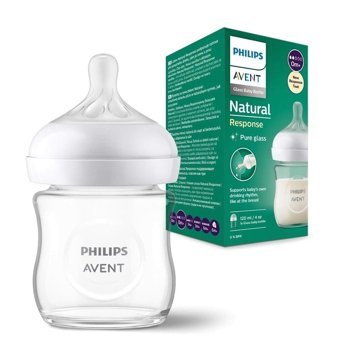Philips Avent Polipropilen Gaz Yapmayan Antikolik Yenidoğan Yavaş Akışlı 0+ Ay Şeffaf Biberon 120 ml