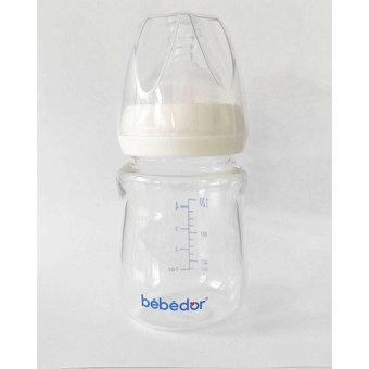 Bebedor 50301 Polipropilen Yenidoğan Yavaş Akışlı 0-3 Ay Şeffaf Biberon 120 ml