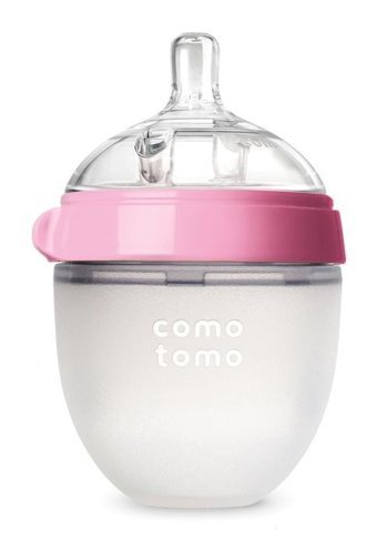 Comotomo Polipropilen Gaz Yapmayan Antikolik Yenidoğan Yavaş Akışlı 0-3 Ay Pembe Biberon 150 ml