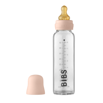 Bibs Baby Bottle Cam Gaz Yapmayan Antikolik Yenidoğan Yavaş Akışlı 0+ Ay Pembe Biberon 225 ml