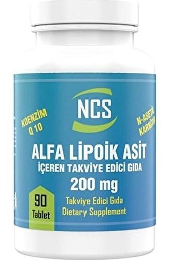 Ncs Alpha Lipoic Acid Ahududu Aromalı L-Karnitin 180 Tablet