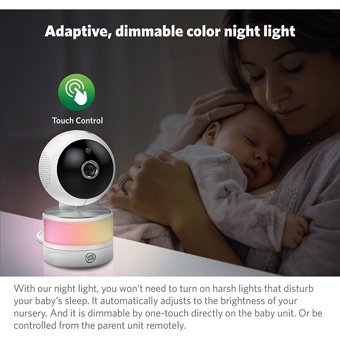 Leapfrog LF915 Hareket Sensörlü Gece Görüşlü Dijital 5 inç Ekranlı Kablosuz HD Bebek Kamerası