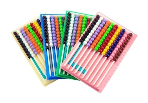 Tüftürük Ayaklı Raylı Plastik Abaküs