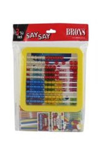 Brons Br 214 Raylı Plastik Abaküs