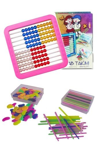 Artlantis Raylı Plastik Abaküs