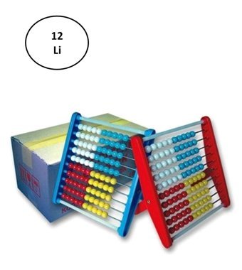 Edikli Store Ayaklı Raylı Plastik Abaküs