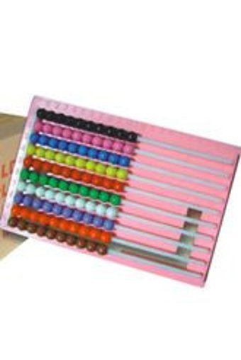 Muhcu Home Ayaklı Raylı Plastik Abaküs