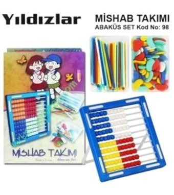 Art Picasso Ayaklı Raylı Plastik Abaküs