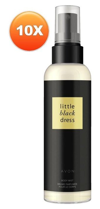 Avon Little Black Dress Oryantal-Vanilya Kadın Vücut Spreyi 10x100 ml