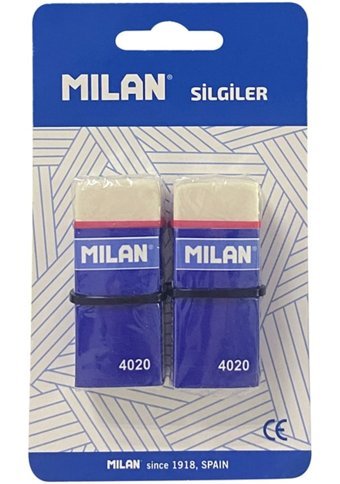 Milan Soft Synthetic 4020 Büyük Boy Beyaz Silgi