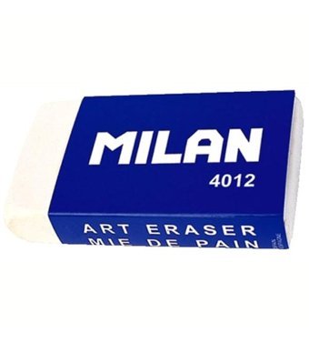 Milan 4012 Büyük Boy Beyaz Silgi