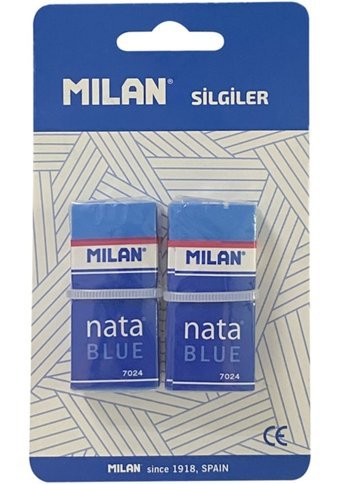 Milan Nata 7024B Büyük Boy Mavi Sınav Silgi