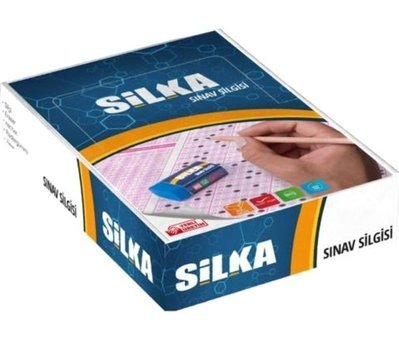 Silka ART-9 Orta Boy Mavi Sınav Silgi