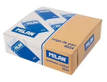 Milan Flexible Synthetic 4024 Büyük Boy Beyaz Silgi