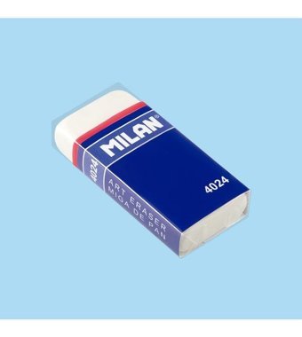 Milan Flexible Synthetic 4024 Büyük Boy Beyaz Silgi