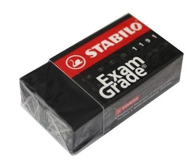 Stabilo Orta Boy Siyah Sınav Silgi