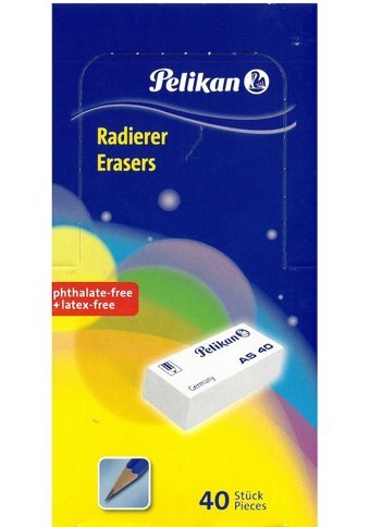 Pelikan AS-40 Küçük Boy Beyaz Silgi