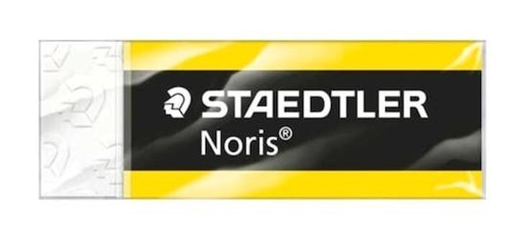 Staedtler Noris N20 Orta Boy Beyaz Silgi