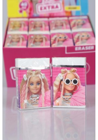Barbie Orta Boy Çok Renkli Silgi