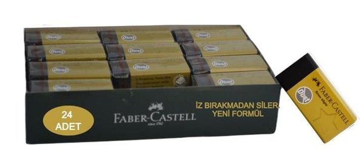 Faber Castell Gold Edition Orta Boy Siyah Sınav Silgi