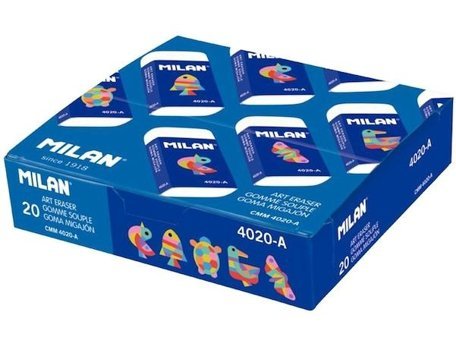 Milan CMM4020A Büyük Boy Beyaz Silgi