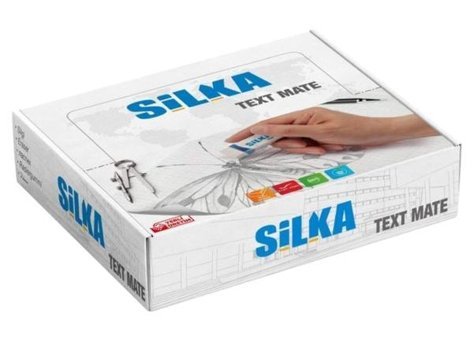 Silka Text Mate Orta Boy Beyaz Silgi