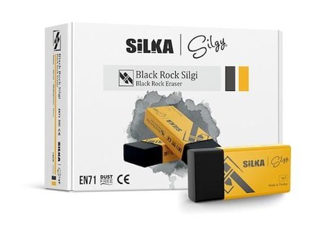 Silka SG6 Orta Boy Siyah Silgi