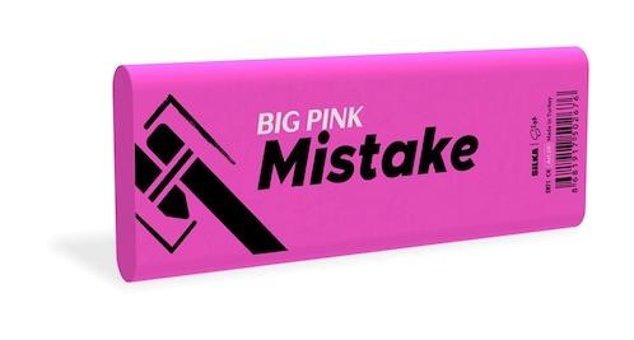 Silka Büyük Boy Pembe Silgi
