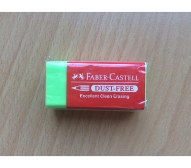 Faber Castell 187125 Küçük Boy Pembe Silgi