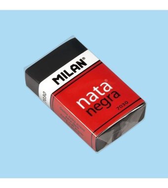 Milan Nata 7030 Siyah Sınav Silgi