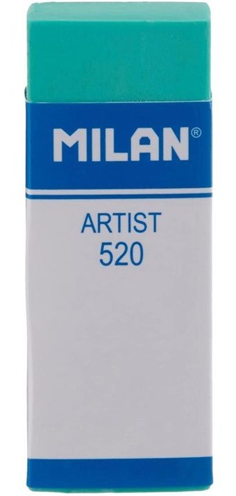 Milan Artist 520 Orta Boy Yeşil Resim Silgi