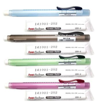 Pentel Click ZER2 Orta Boy Beyaz Silgi