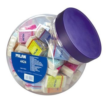 Milan Flexible Synthetic 4424-80 Orta Boy Beyaz Silgi