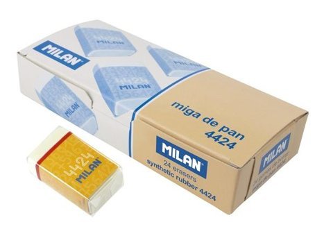 Milan 4424 Küçük Boy Beyaz Silgi