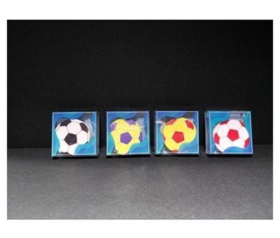 Silka Futbol Küçük Boy Çok Renkli Silgi