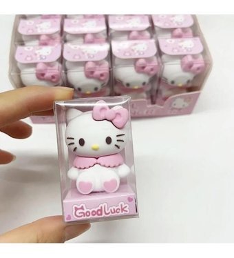 10 Parmak 1369 Hello Kitty Orta Boy Çok Renkli Silgi