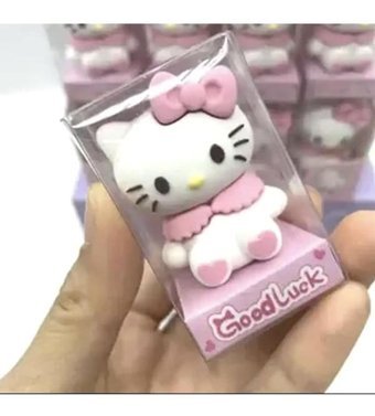 10 Parmak 1369 Hello Kitty Orta Boy Çok Renkli Silgi