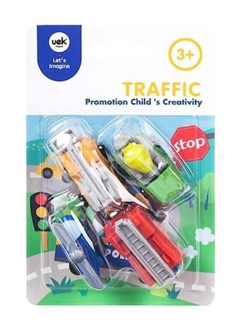 Logon Creative 3D 8708 Trafik Çok Renkli Silgi