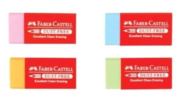 Faber Castell Küçük Boy Çok Renkli Silgi