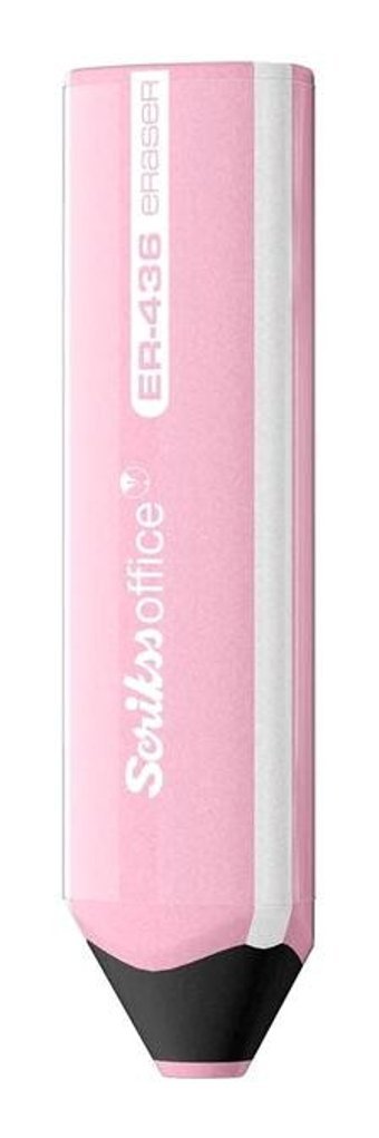 Scrikss ER-436 Büyük Boy Pembe Silgi