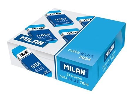 Milan Nata 7024B Orta Boy Mavi Sınav Silgi