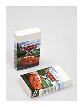 Dolphin CR-135323 Cars Büyük Boy Beyaz Silgi