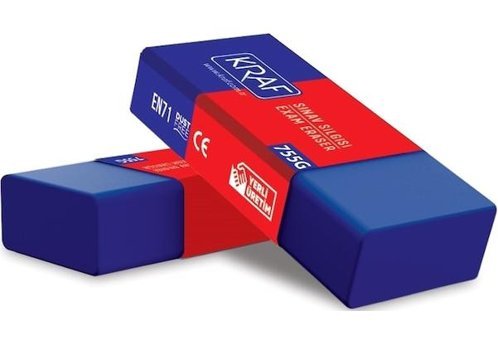 Kraf 755G Küçük Boy Mavi Sınav Silgi