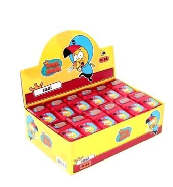 Milan KS136556 Kral Şakir Orta Boy Çok Renkli Silgi