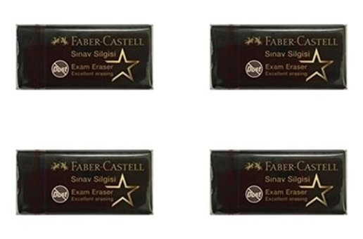 Faber Castell Black Edition Orta Boy Siyah Sınav Silgi