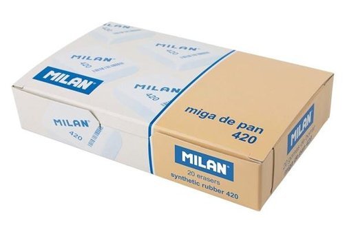Milan Soft Synthetic 420 Küçük Boy Beyaz Silgi