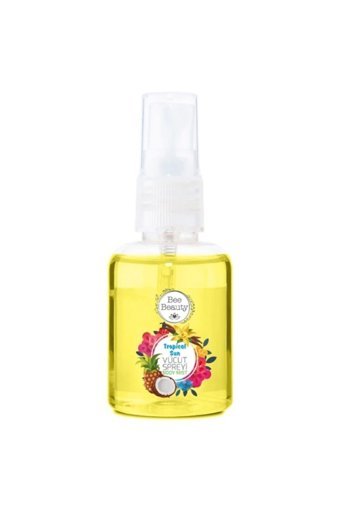 Bee Beauty Tropical Sun Tropik Meyvemsi Simli Kadın Vücut Spreyi 50 ml