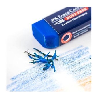 Faber Castell 6675327 Büyük Boy Mavi Sınav Silgi